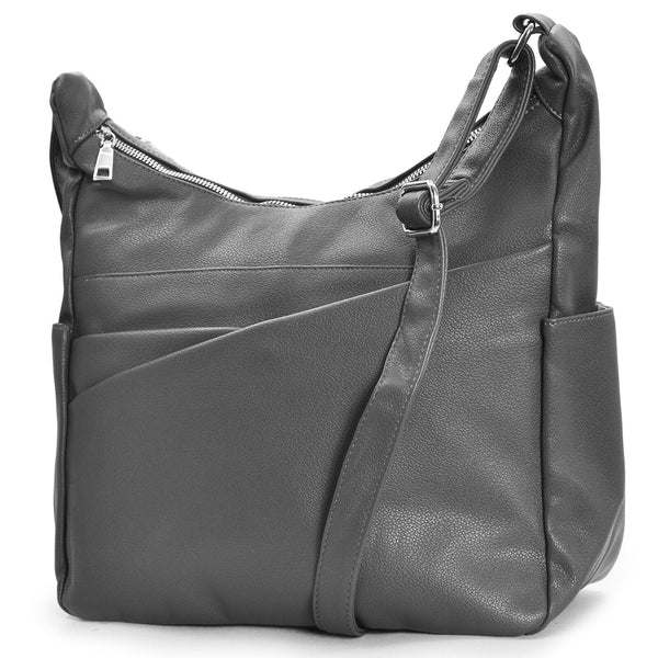 Borsa X donna nuova retrò capiente pelle moda tracolla postina capiente tasche