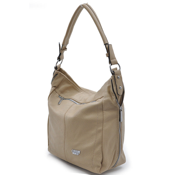 Borsa hobo sacco Coveri spalla secchio capiente donna tracolla moda capiente