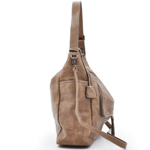 Carica l&#39;immagine nel visualizzatore di Gallery, Borsa YY Coveri donna lucida mono manico hobo elegante sacco shopping zip grande