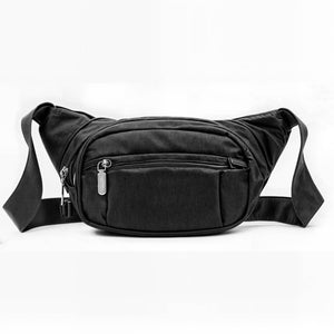 MARSUPIO COVERI A VITA UOMO TASCHE 4 ZIP SCOMPARTI LAVORO CORSA CINTURA PALESTRA