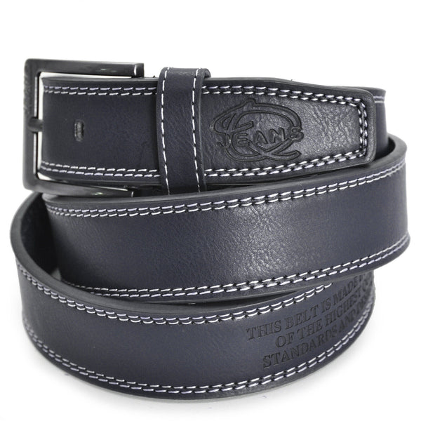 Cintura Firmata JEANS Cinta Uomo 4cm Classica Accorciabile foderata Vera Pelle