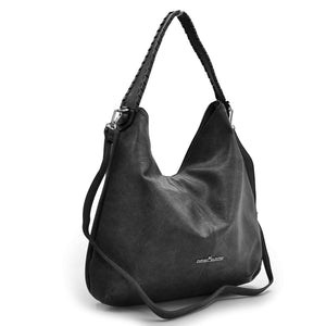 EMPORIO VALENTINI borsa donna sacco hobo pelle grande spalla monomanico grande