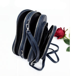 Borsa firmata forma CUORE borsetta multi tasche donna tracolla capiente piccola