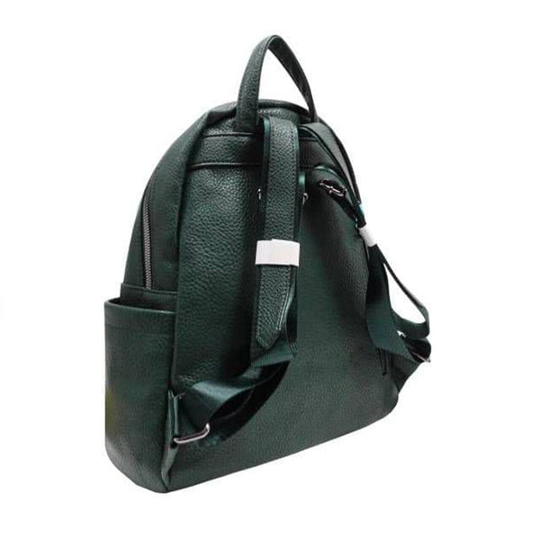 borsa zaino pelle venata Baci&Abbracci donna casual passeggio vintage new