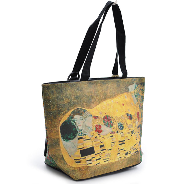 GM borsa shopping fantasia dipinto Vincent Van Gogh Notte stellata klimt ADELE