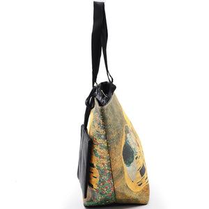 GM borsa shopping fantasia dipinto Vincent Van Gogh Notte stellata klimt ADELE