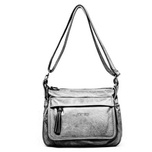 Carica l&#39;immagine nel visualizzatore di Gallery, Borsa tracolla  Sweet Years 5 multi tasche capiente donna zip tasca anti furto