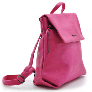 Zaino zainetto COVERI nuovo pelle donna tasche nuovo tante zip casual passeggio