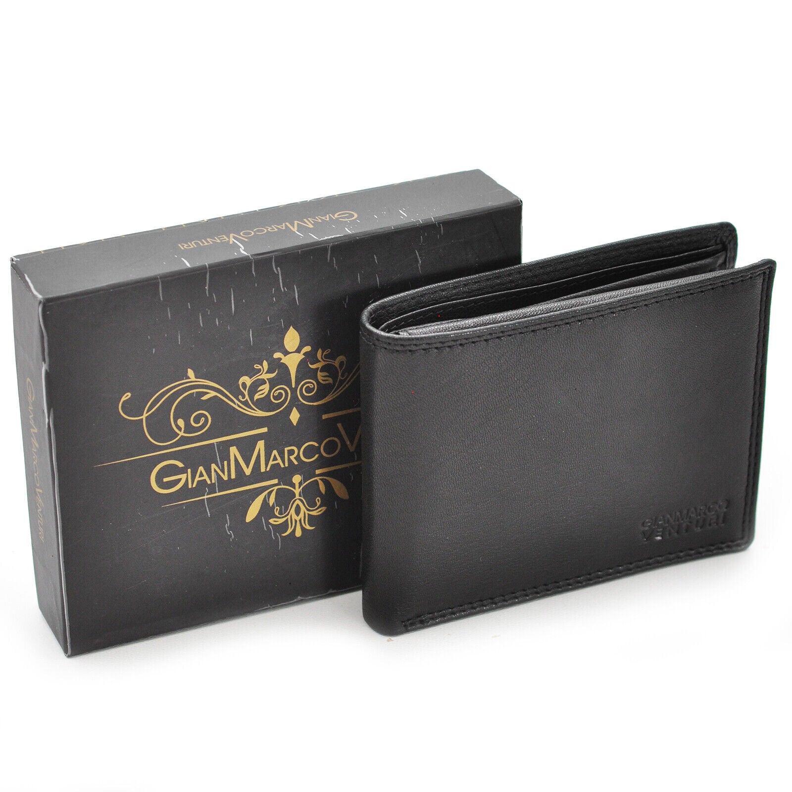 Porta Carte Di Credito In Vera Pelle Portatessere Bancomat Uomo ENRICO