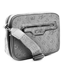 Carica l&#39;immagine nel visualizzatore di Gallery, Borsa originale Sweet Years zip avanti tasche capiente donna tracolla fantasia