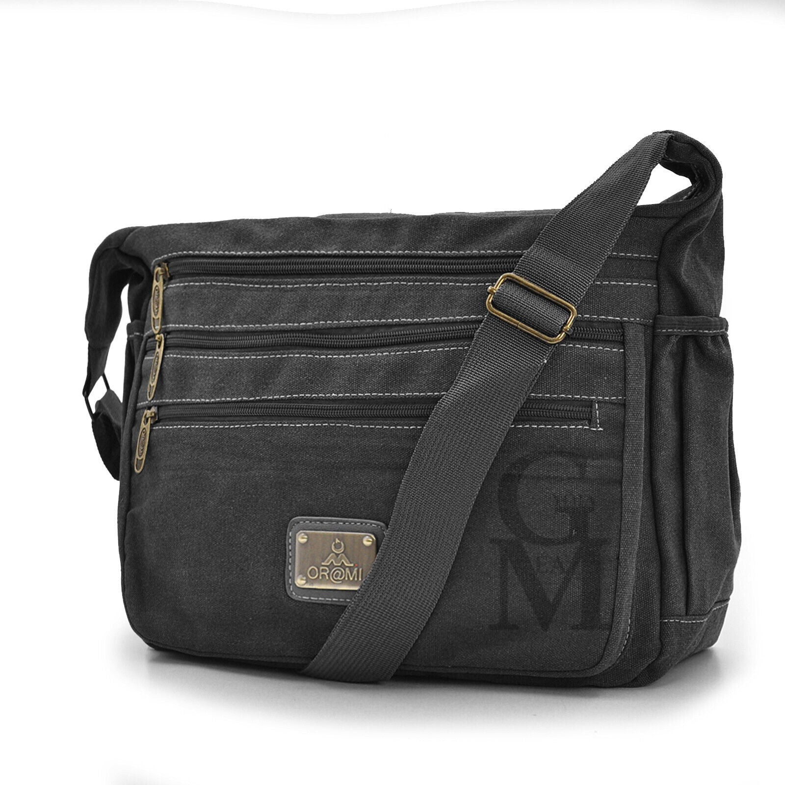 Cuoio Borsa Tracolla Tela Uomo Borsa Uomo Tela Tracolle Sportive