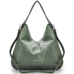 EMPORIO VALENTINI borsa donna sacco hobo pelle grande spalla monomanico grande