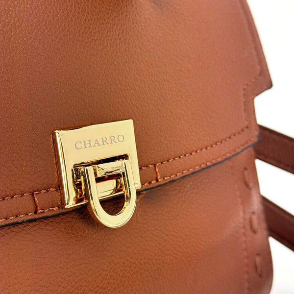 Borsa Charro FOULARD strutturata bauletto manico vintage spalla donna tasche