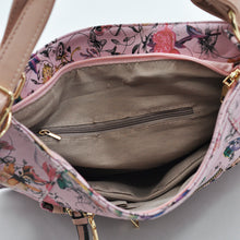 Carica l&#39;immagine nel visualizzatore di Gallery, 3in1 Borsa trasformabile in zaino fiorata spalla hobo sacco donna tracolla nuova