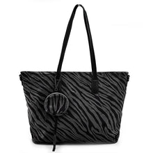 Carica l&#39;immagine nel visualizzatore di Gallery, Borsa donna shopping fantasia leopardata tigrata animalier sportiva capiente new