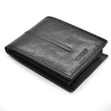 Carica l&#39;immagine nel visualizzatore di Gallery, Portafoglio Vera pelle uomo CHARRO porta carte ribaltina vintage portamonete zip