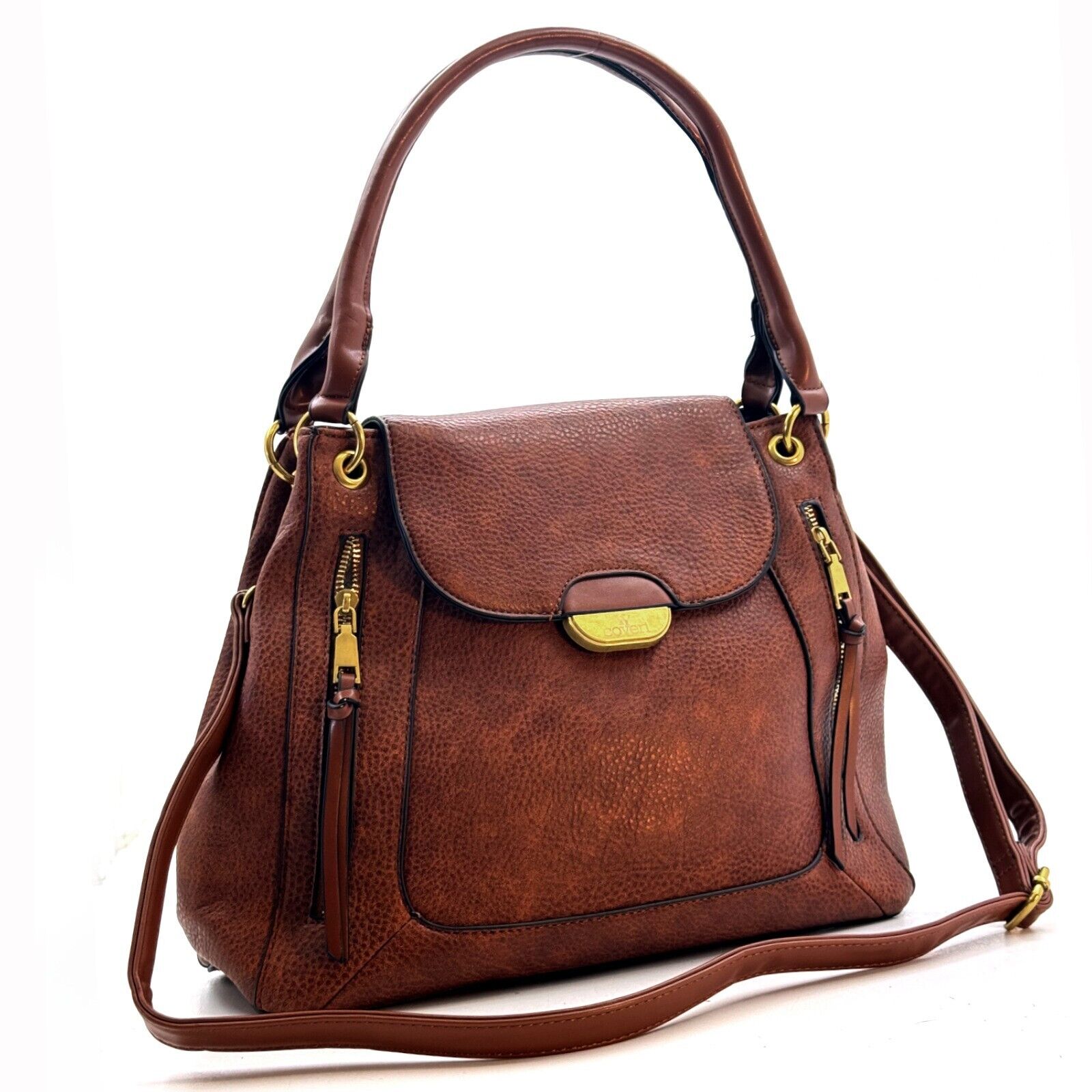 Borsa YYCOVERI strutturata trapezio shopping spalla satchel donna multitasche