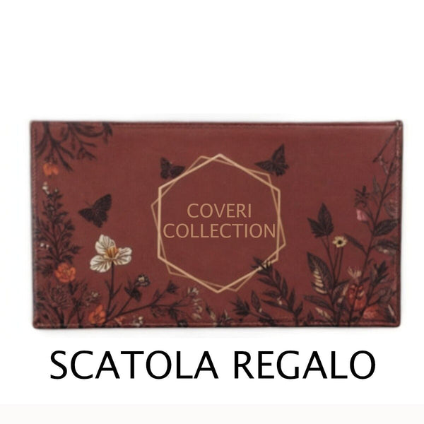 Portafoglio con scatola regalo Donna Coveri C. Pelle pu Design Elegante trifold