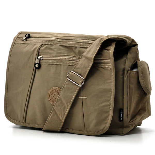 Borsa donna nuova sportiva passeggio nylon impermeabile tracolla postina moda platta