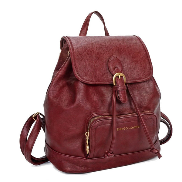 zaino Enrico Coveri vintage donna  vintage morbido giornaliera casual colorato
