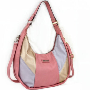 Borsa hobo sacco CHARRO spalla secchio capiente donna tracolla MULTICOLORE nuova