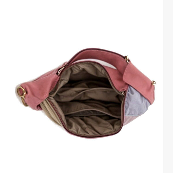 Borsa hobo sacco CHARRO spalla secchio capiente donna tracolla MULTICOLORE nuova