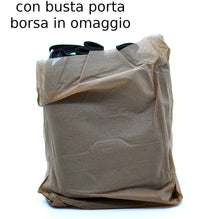 Carica l&#39;immagine nel visualizzatore di Gallery, Borsellino COVERI borsello uomo borsa tracolla nylon nero blu lavoro piccolo