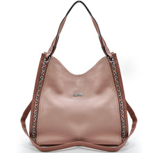 Carica l&#39;immagine nel visualizzatore di Gallery, Borsa YY Coveri donna lucida mono manico hobo elegante sacco shopping zip grande