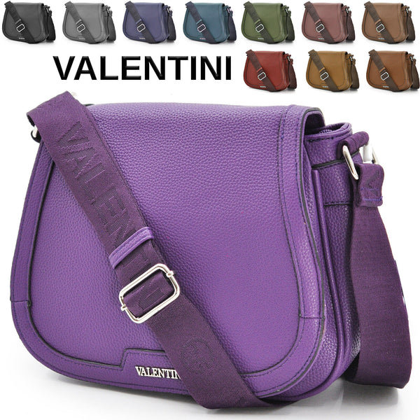 Borsa donna moda firmata lusso Valentini capiente rigida elegante  tracolla