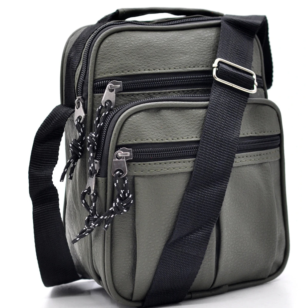 Borsello Uomo firmato Gyoiamea simil pelle borsellino Resistente multi tasche sportivo