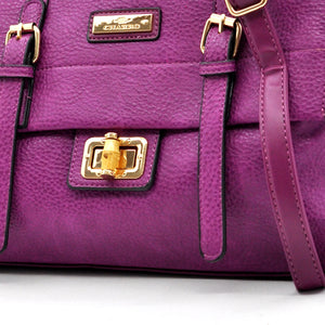 Borsa a Bauletto firmato CHARRO Colletion donna borsa a tracolla cinghie vintage