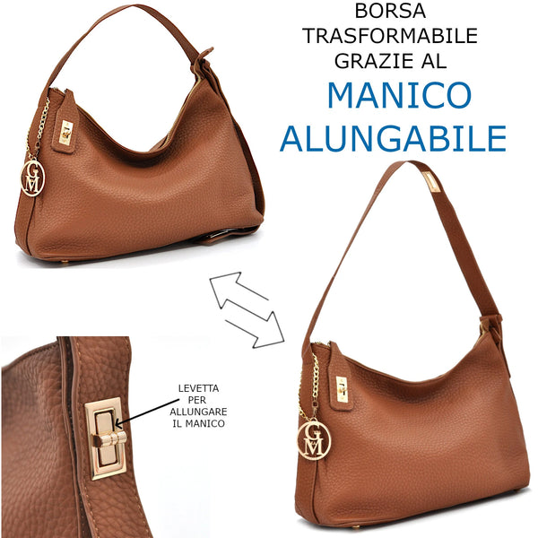 La Gina - Borsa firmata Gyoiamea - manico allungabile 2in1