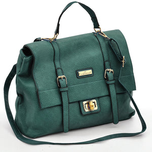 Borsa a Bauletto firmato CHARRO Colletion donna borsa a tracolla cinghie vintage
