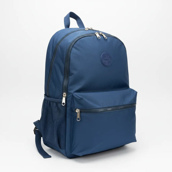 Zaino Donna Grande Capienza 35x39cm in Nylon Impermeabile. Multitasche con Scomparti Doppi Leggero per Scuola, Viaggio e Mamme e uomini