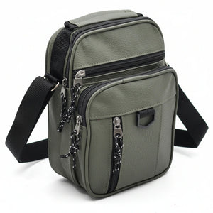 Borsello Uomo firmato Gyoiamea simil pelle borsellino Resistente multi tasche sportivo multitasche