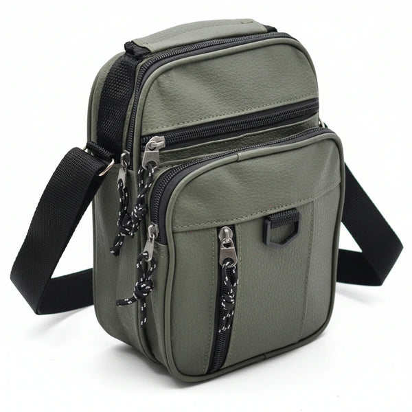 Borsello Uomo firmato Gyoiamea simil pelle borsellino Resistente multi tasche sportivo multitasche