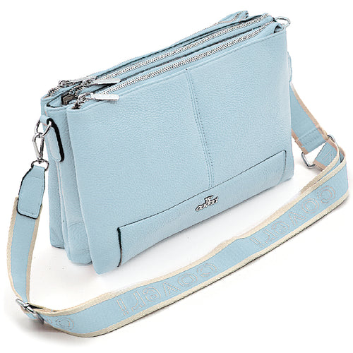 Borsa YYcoveri 4 tasche capiente con chiusura a zip con tracolla