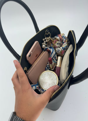 Borsa bauletto baule V. Creations lavoro vintage passeggio viaggio capiente
