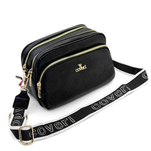 Borsa borsetta donna a tracolla firmata YYCOVERI multitasche 4 tasche con cerniera nuova