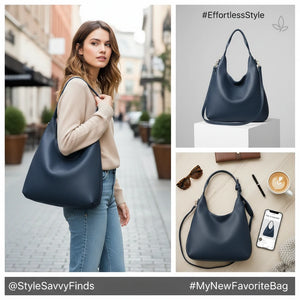 La Agatina- Borsa sacco firmata GYOIAMEA tracolla casual simil pelle venata monomanico