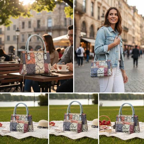 Borsa firmata Baci&Abbracci + pochette in omaggio