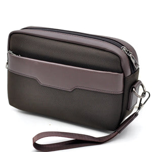 Gyoiamea - Pochette tessuto tecnico uomo Pelle multitasche Pochette a Mano Da Polso