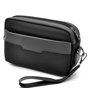 Gyoiamea - Pochette tessuto tecnico uomo Pelle multitasche Pochette a Mano Da Polso