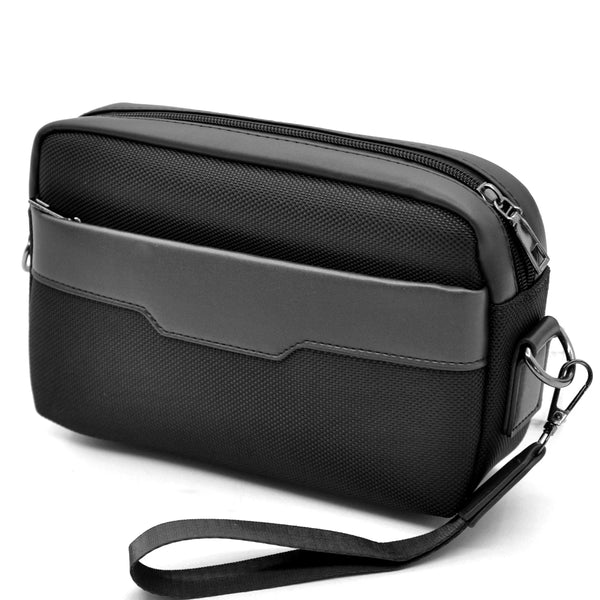 Gyoiamea - Pochette tessuto tecnico uomo Pelle multitasche Pochette a Mano Da Polso