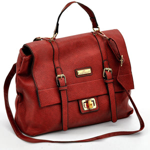 Borsa a Bauletto firmato CHARRO Colletion donna borsa a tracolla cinghie vintage