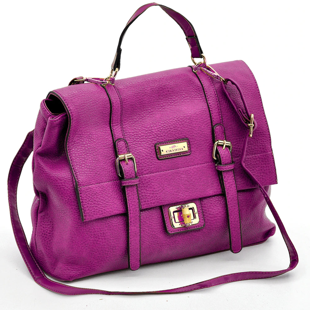 Borsa a Bauletto firmato CHARRO Colletion donna borsa a tracolla cinghie vintage