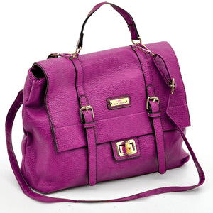 Borsa a Bauletto firmato CHARRO Colletion donna borsa a tracolla cinghie vintage