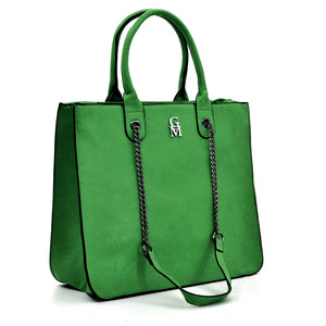 Gyoiamea borsa donna spalla mano lavoro catena tracolla casual capiente cartella 2025