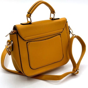 Borsa Firmata CHARRO elegante vintage Donna fantasia logo Zip Tracolla nuova