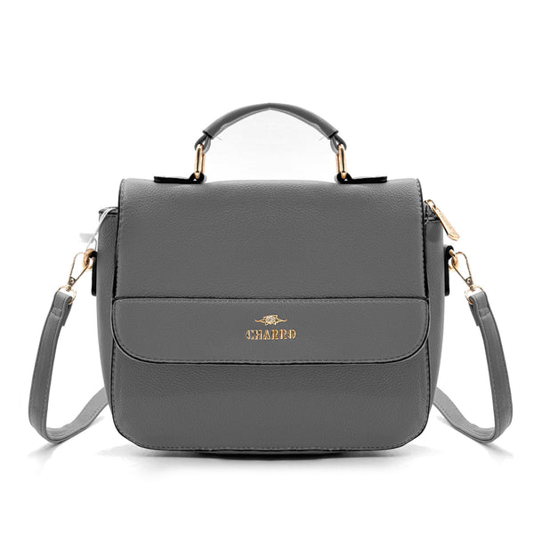 Borsa Firmata CHARRO elegante vintage Donna fantasia logo Zip Tracolla nuova